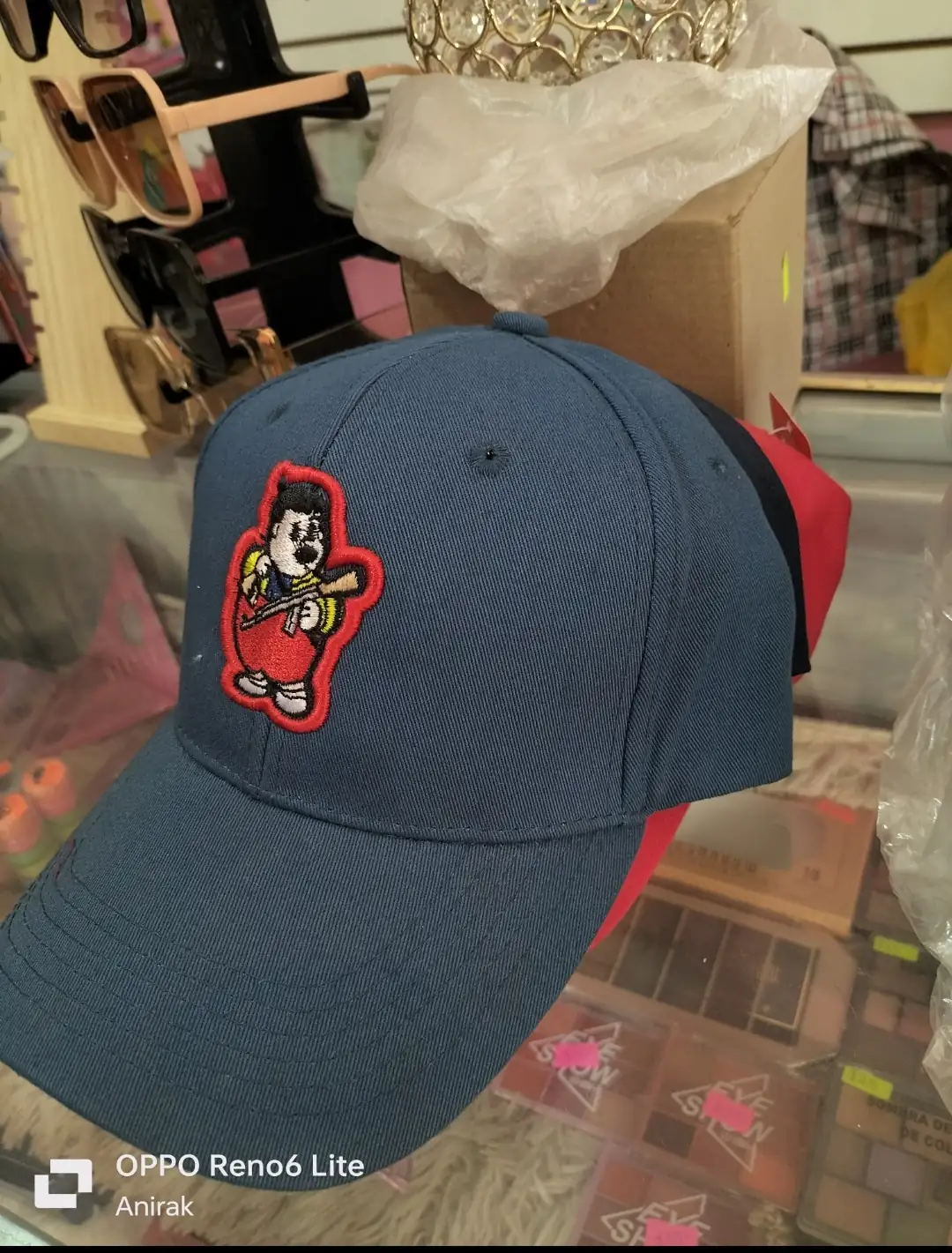 Gorra bordada 