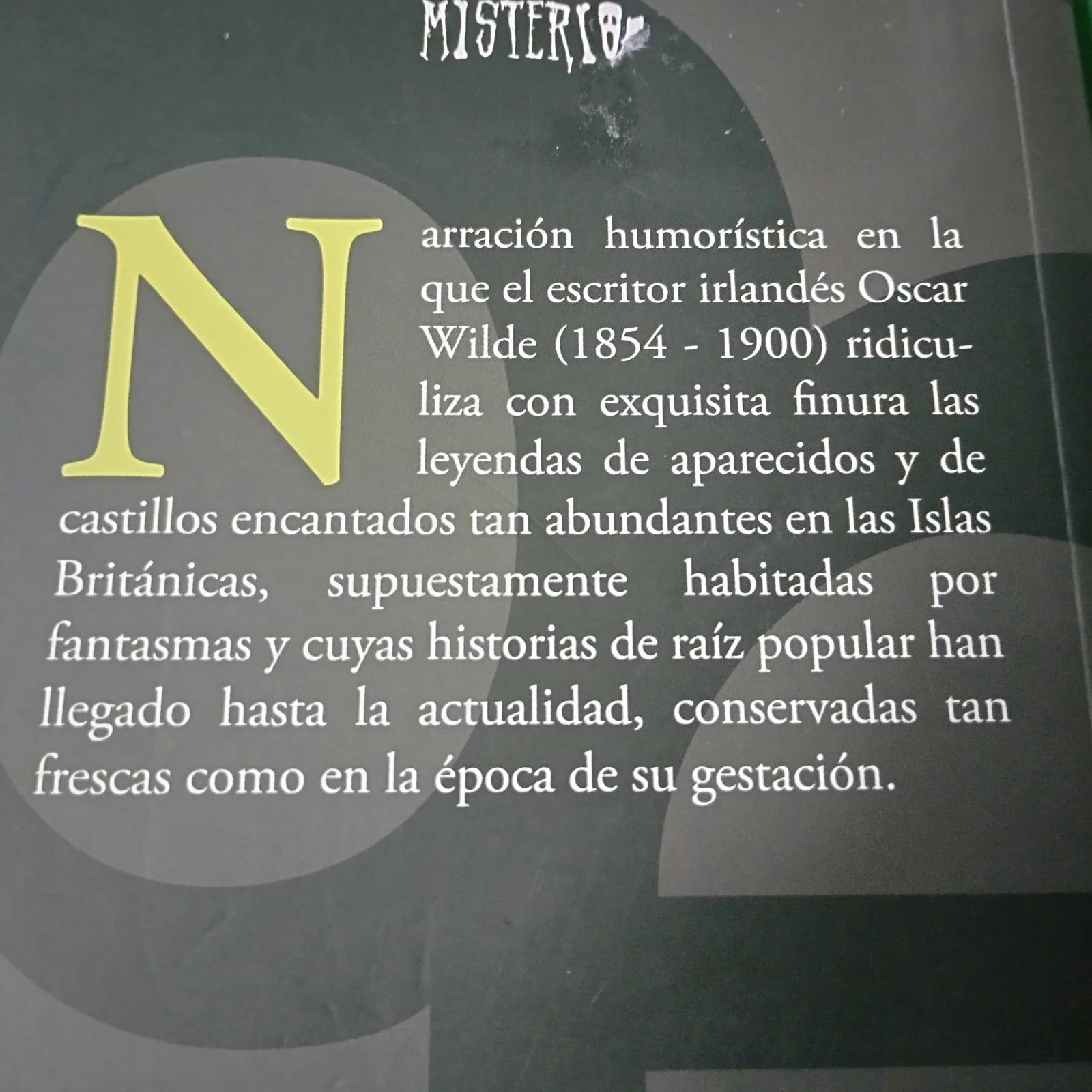El fantasma de Canterville , Óscar Wilde nuevo  2