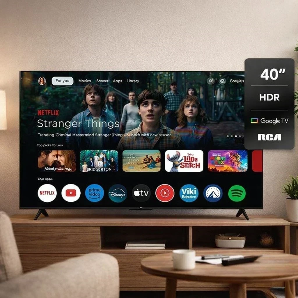 SMART TV RCA 40" C/GOOGLE TV TV FULL HD ‼️SOLO POR PEDIDO‼️
