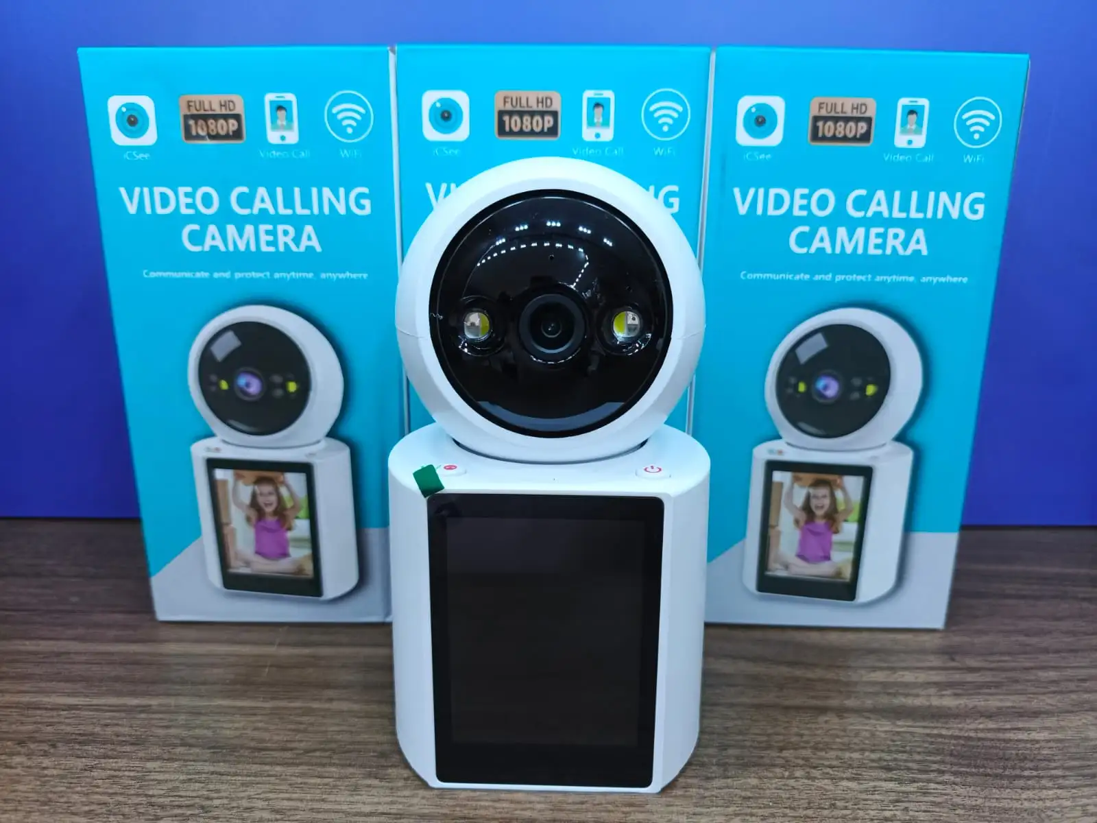 Cámara full HD 1080p 360v con visión nocturna