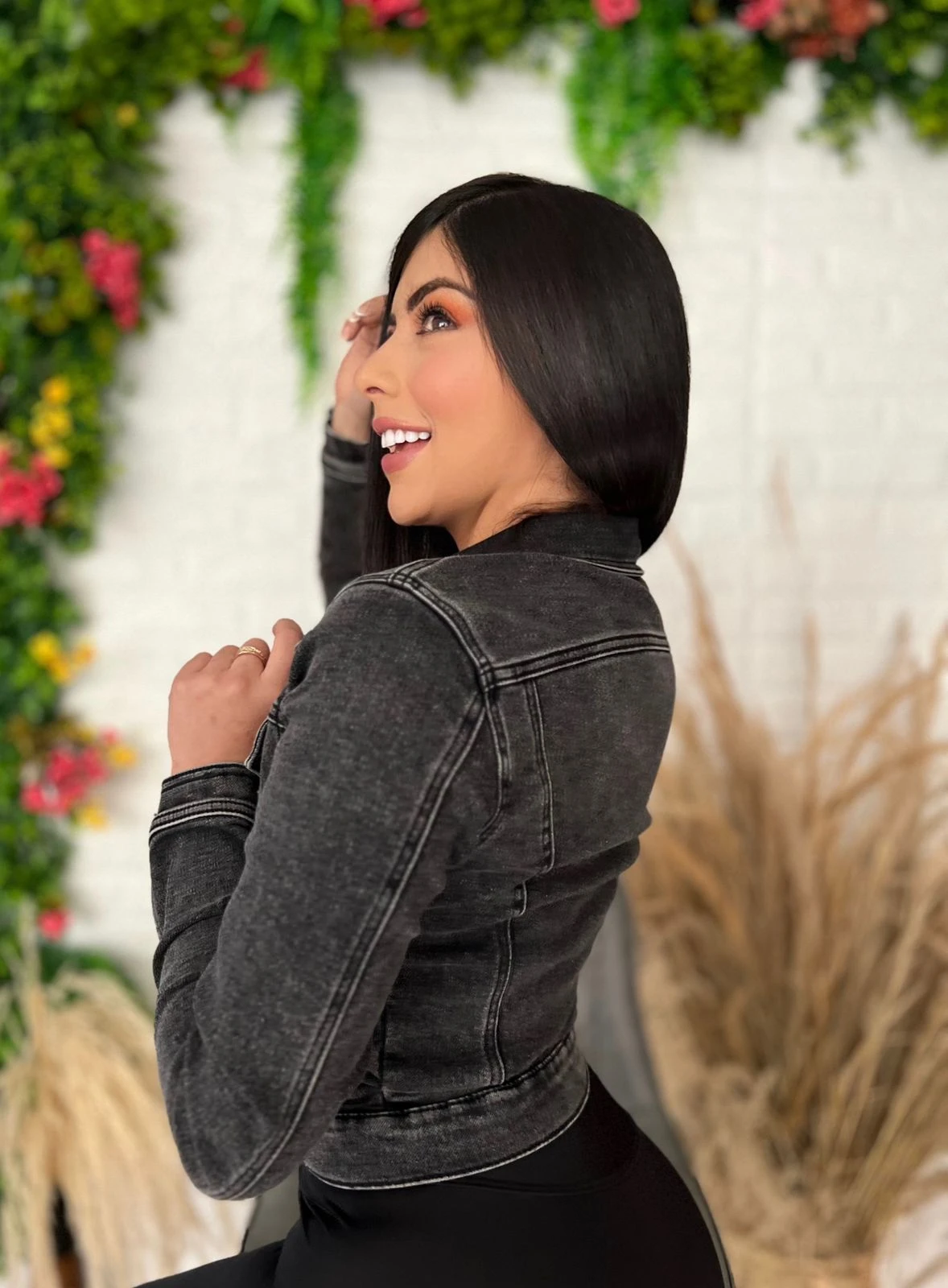 Chaqueta Jean clásica licrada 4