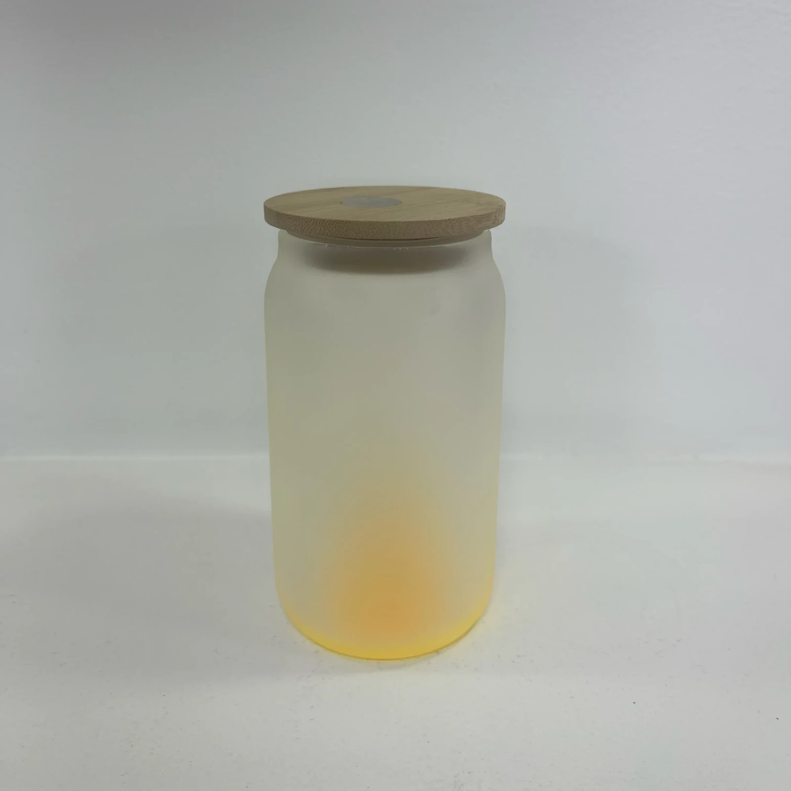 Vaso 9 Onz Fondo Color Tapa Bambú 8