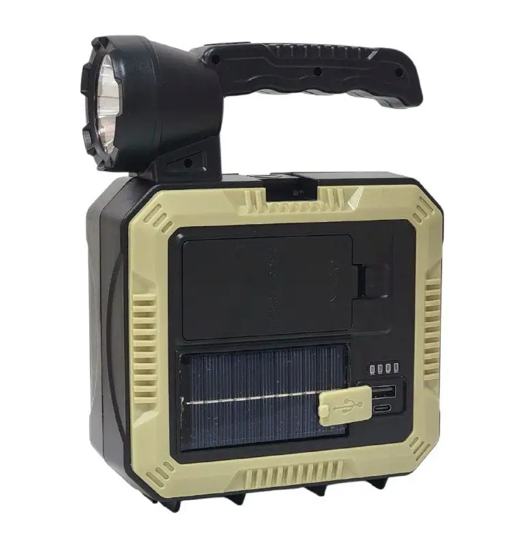 KIT DE HERRAMIENTAS CON LAMPARA SOLAR  3