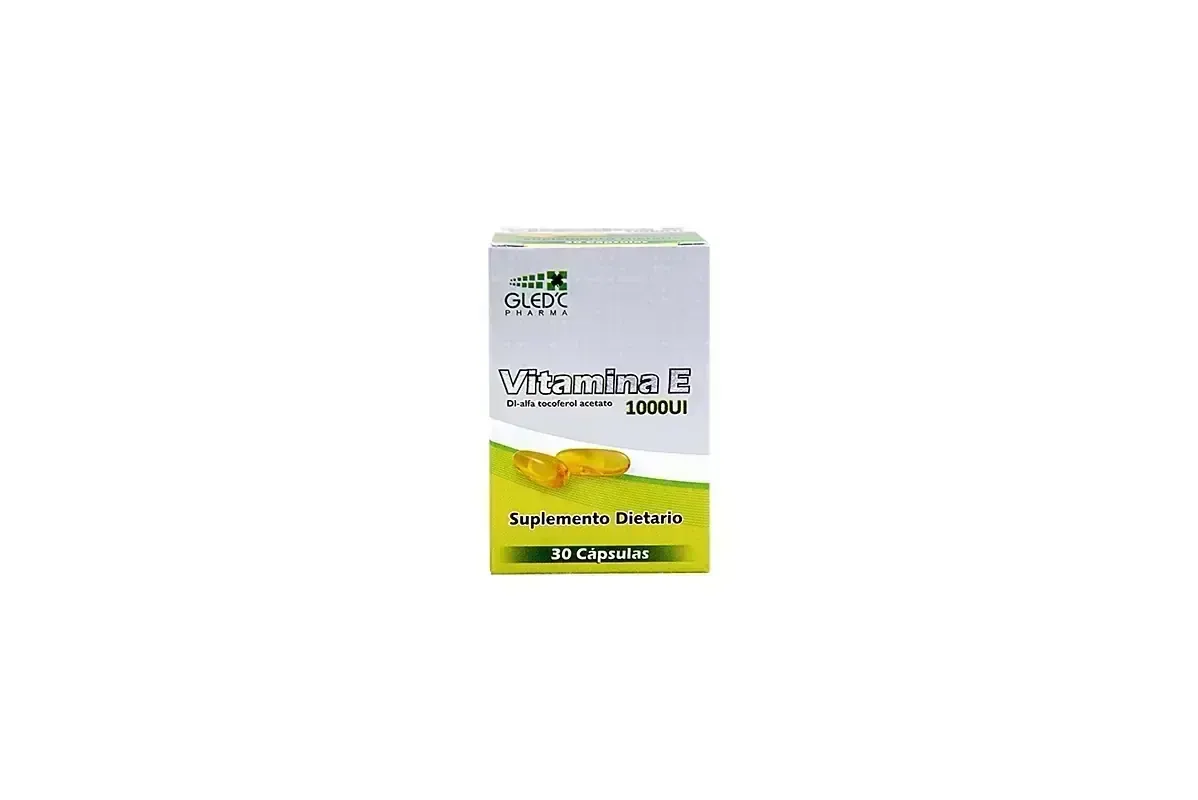 VITAMINA E 1000UI X 30 PERLAS GLED´C