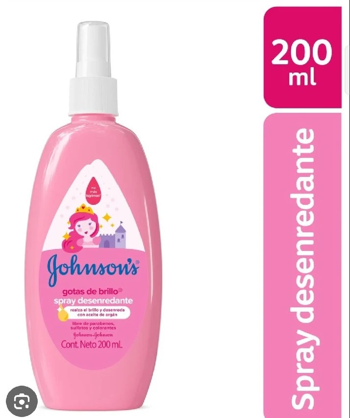 Johnsons Desenredante Gotas De Brillo (200 ml)