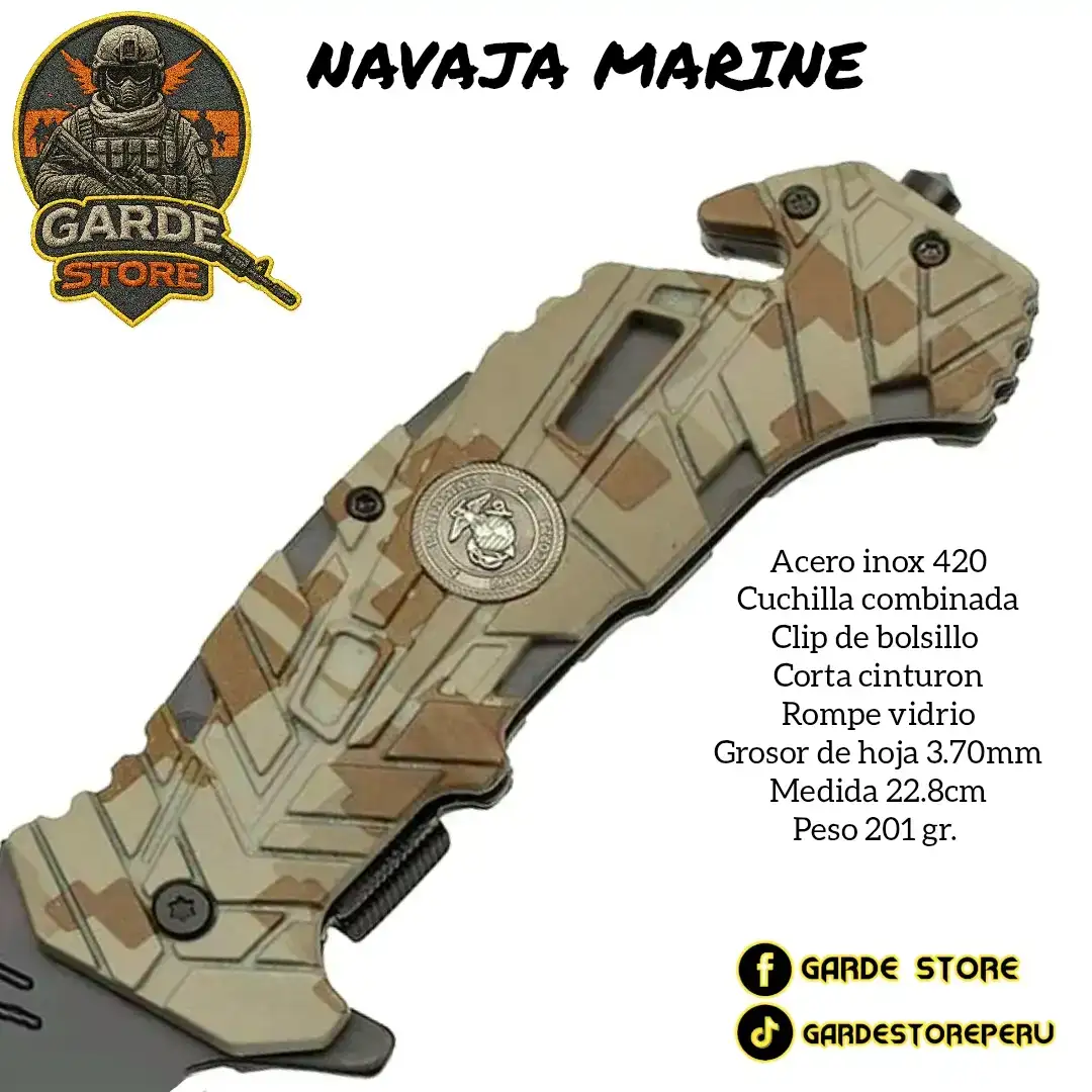 NAVAJA PLEGABLE MARINE 2