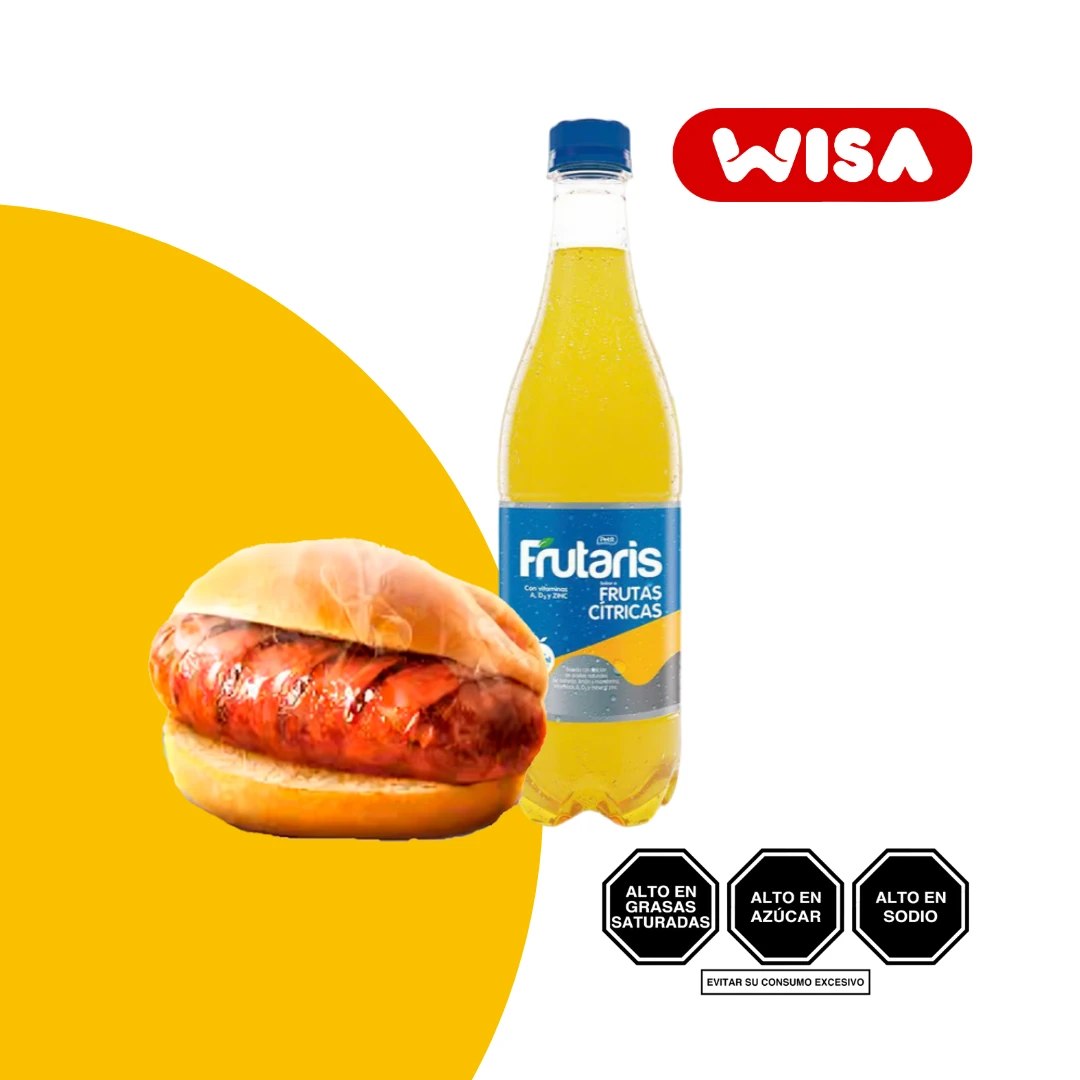 Choripan + Frutaris 355 ML