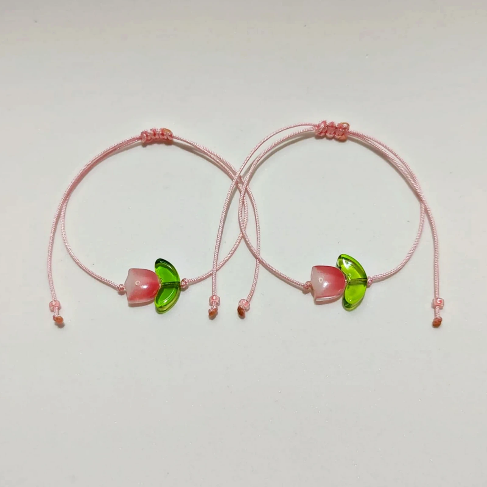 Dúo Pulseras de Tulipán Sencillas 2