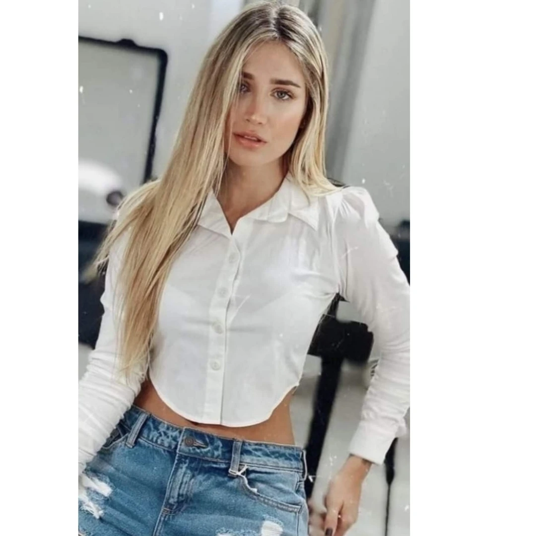 Blusa Dama crop 