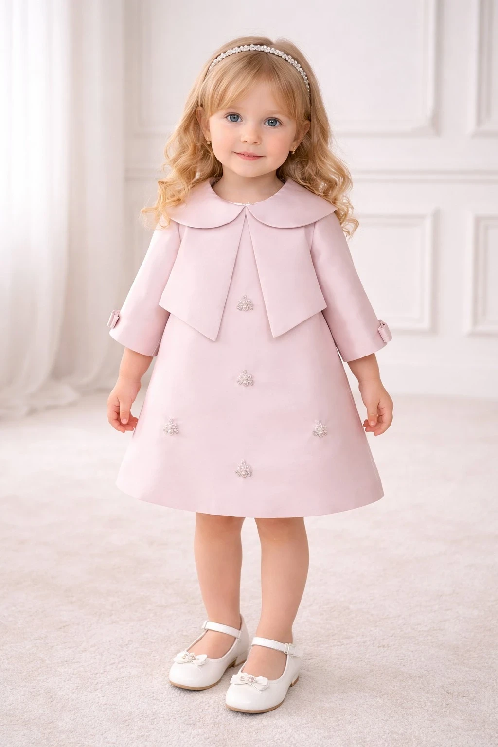 VESTIDO ROSA ELEGANTE 