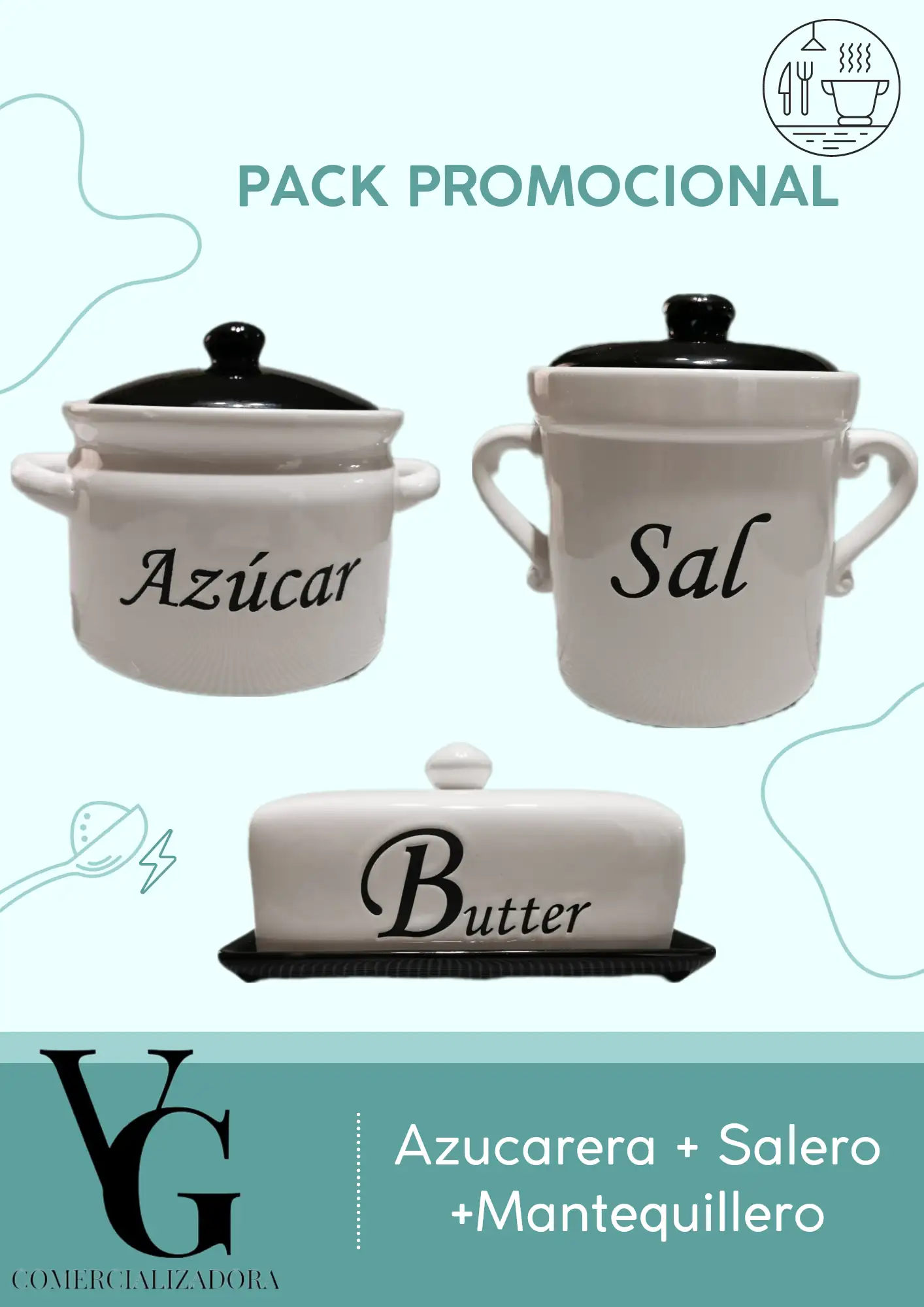 Pack de enseres de cocina 