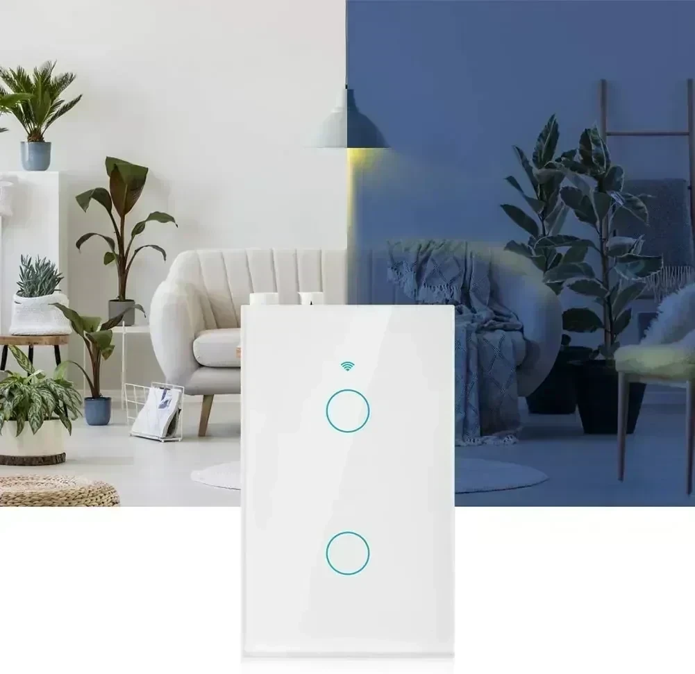 INTERRUPTOR DOBLE SMART BLANCO  2