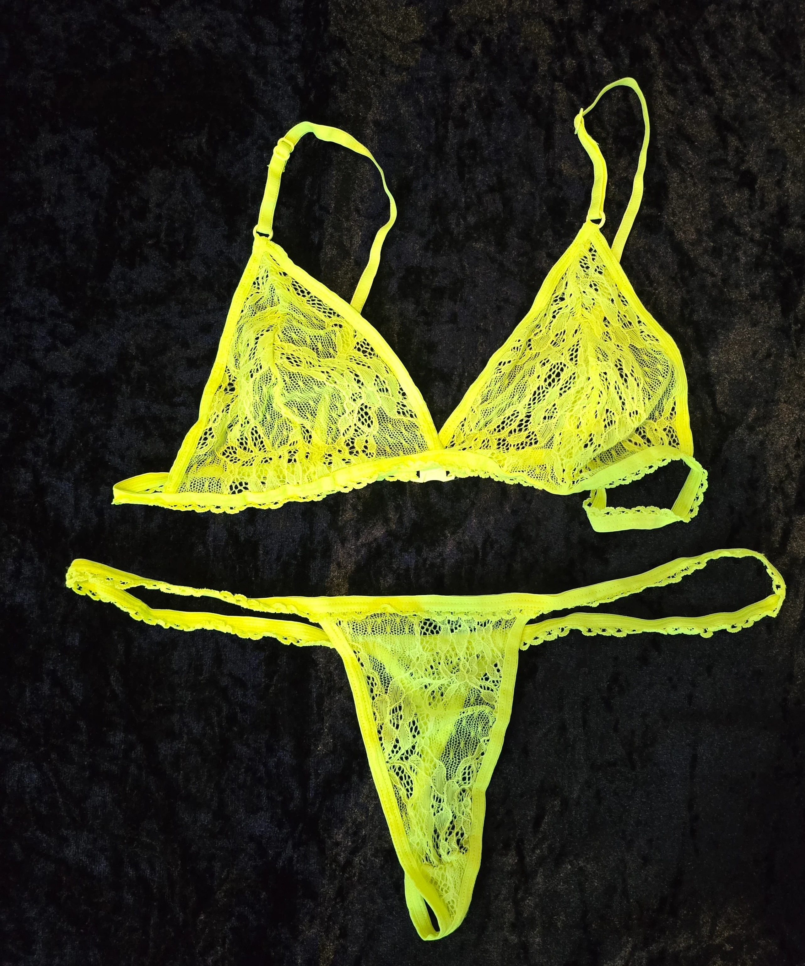 Conjunto puntilla Fluor