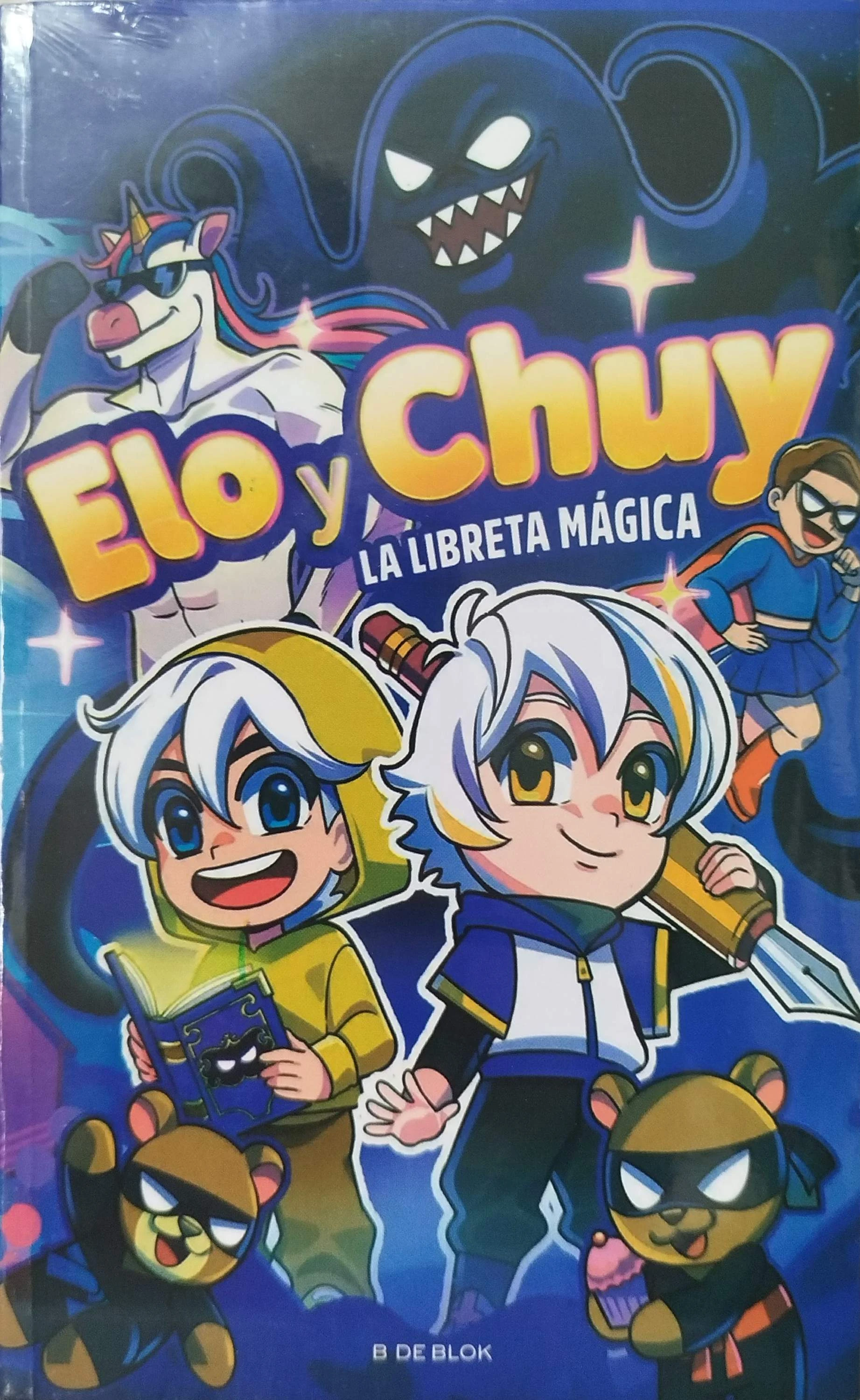 ELO Y CHUY LA LIBRETA MAGICA