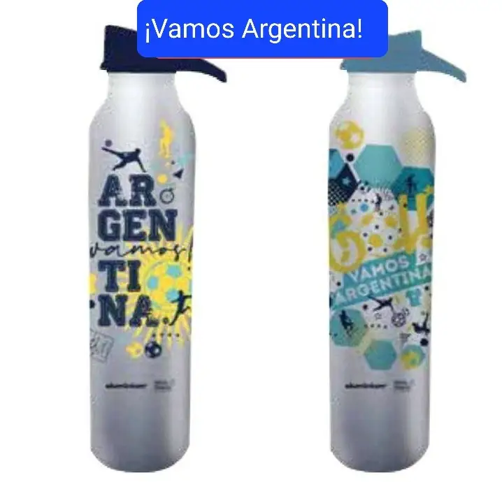Botellas de Aluminio. 500cc. Argentina