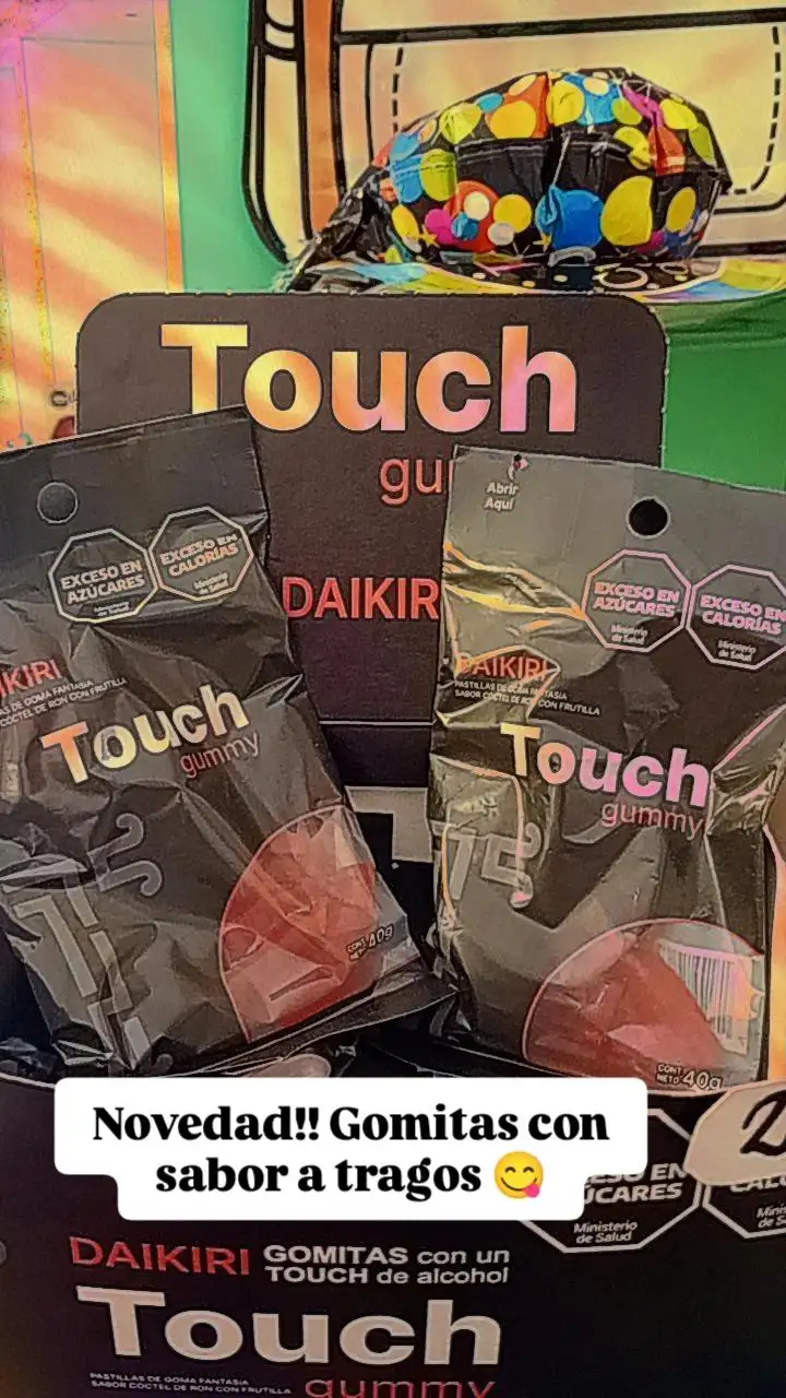 Touch gummy
