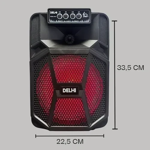 PARLANTE DELHI RS-8 1000W 4