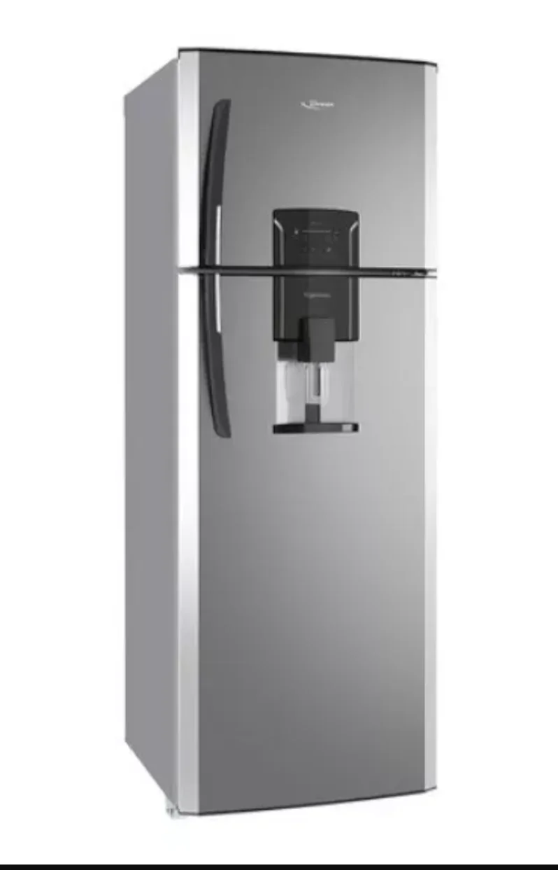 Heladera inverter no frost Drean HDR430N42M steel con freezer 424L 