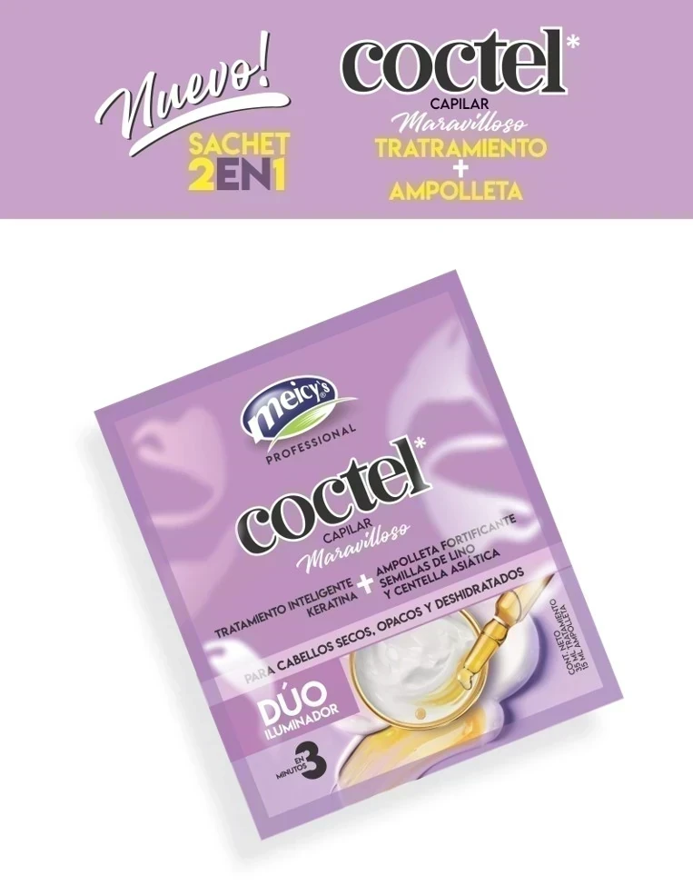 meicys coctel capilar iluminador 50ml