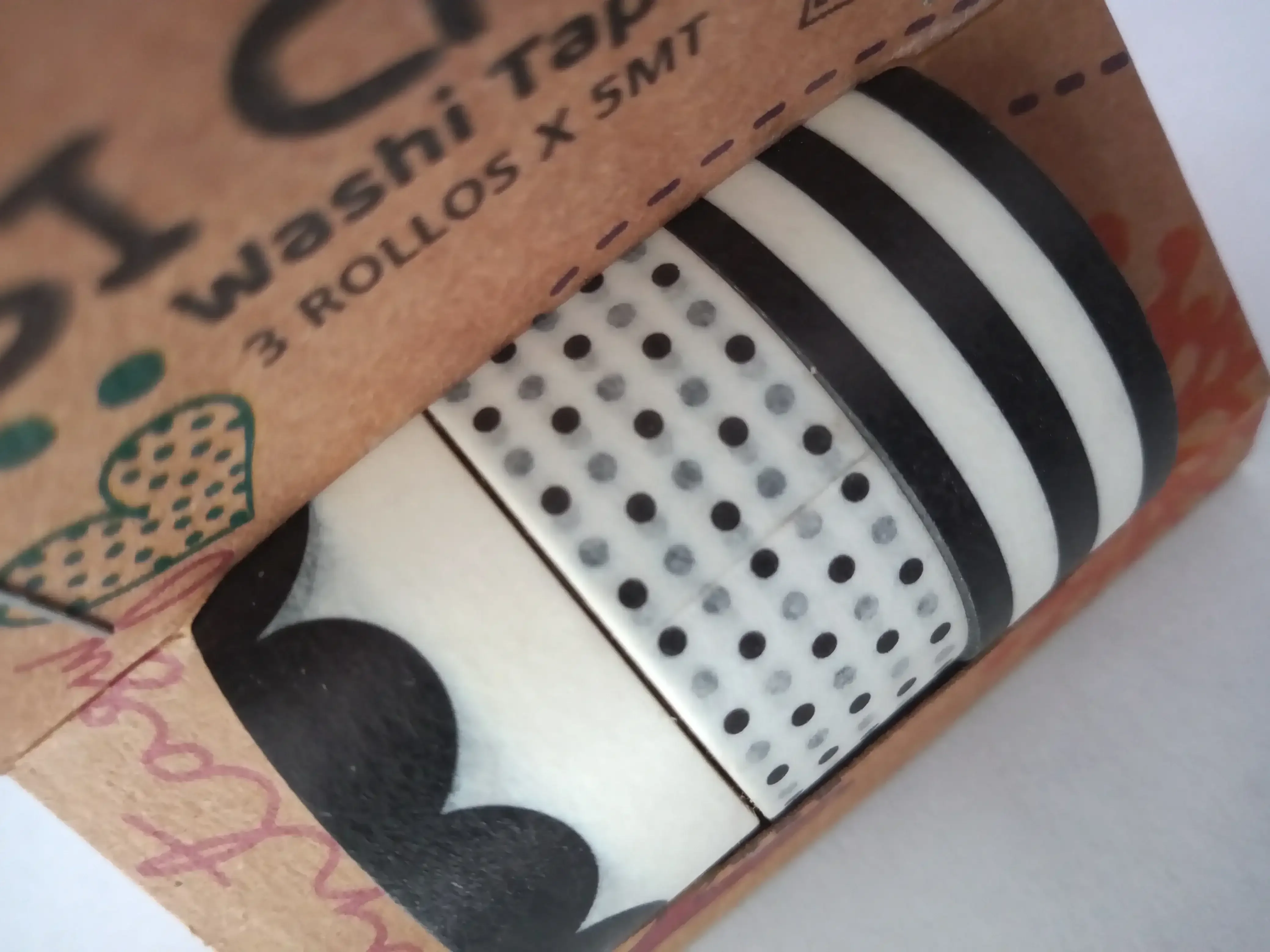 Washi Tape Ibi Craft Black & White