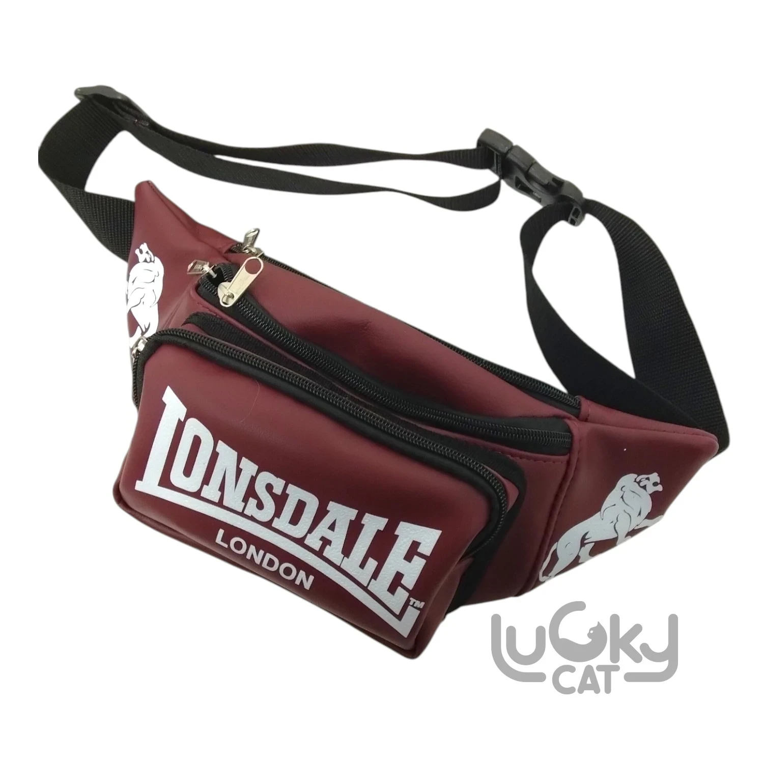 Canguro/ riñonera vinotinto lonsdale