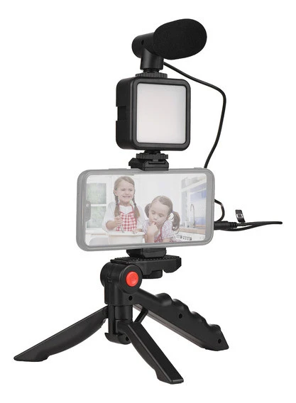 Set de microfono trípode  3