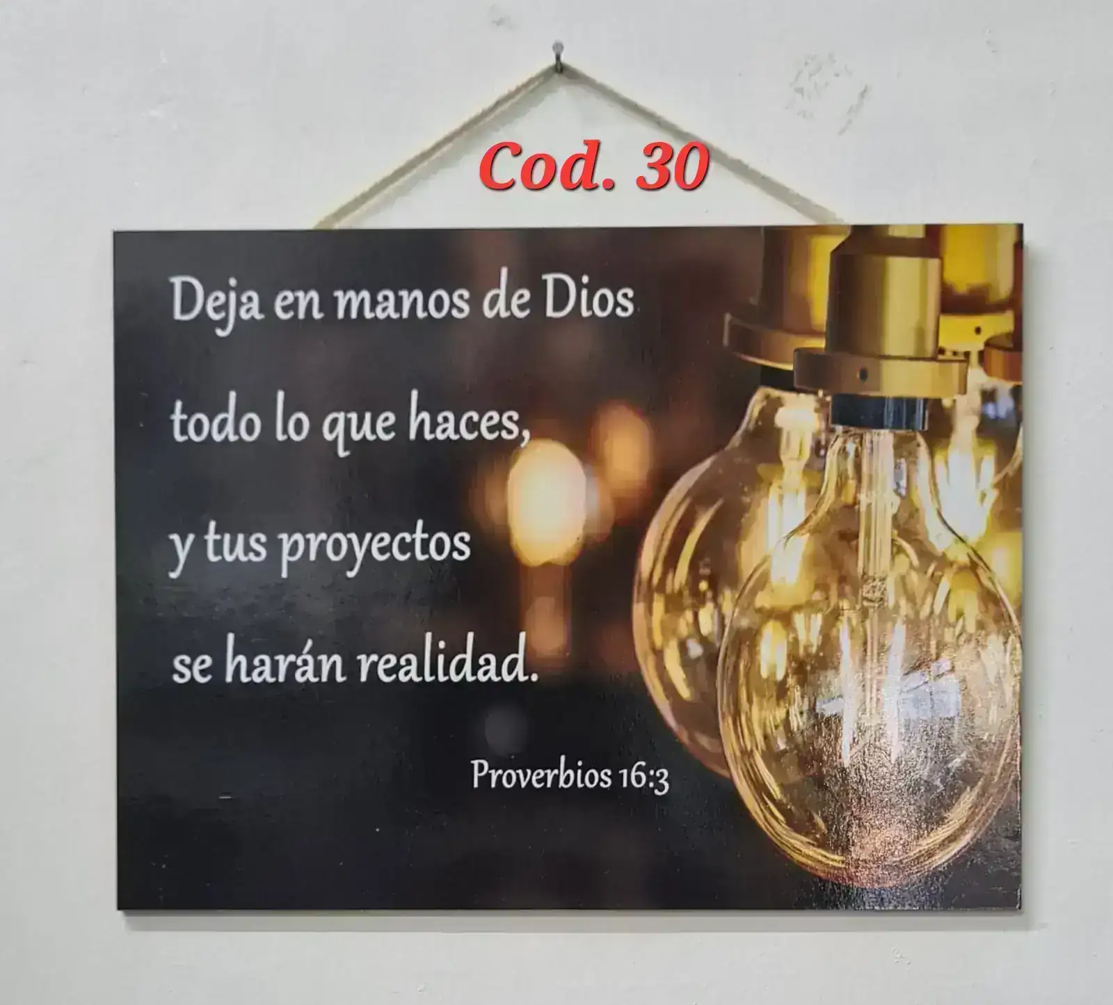 Cuadro simple chico. 30