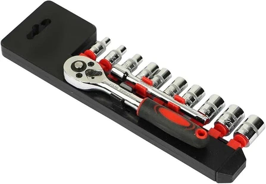 Juego de Tubo 12 piezas + llave, drive socket set 5