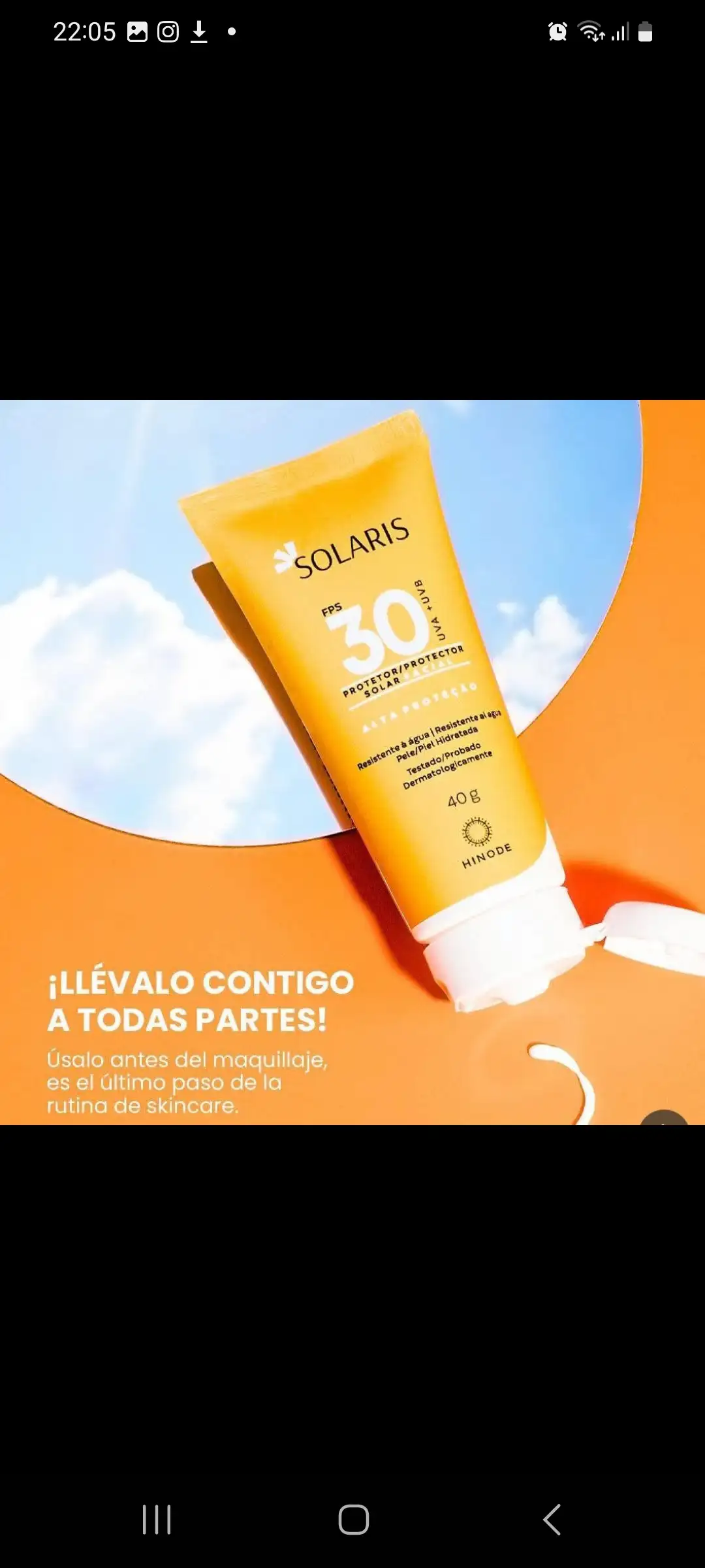 Bloqueador Solar