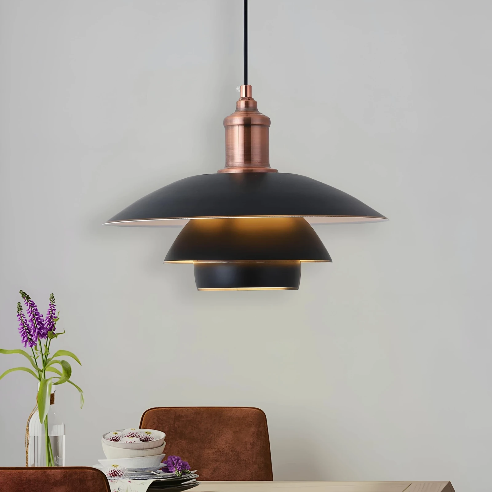 LAMPARA COLGANTE LIPA 1L E27 2
