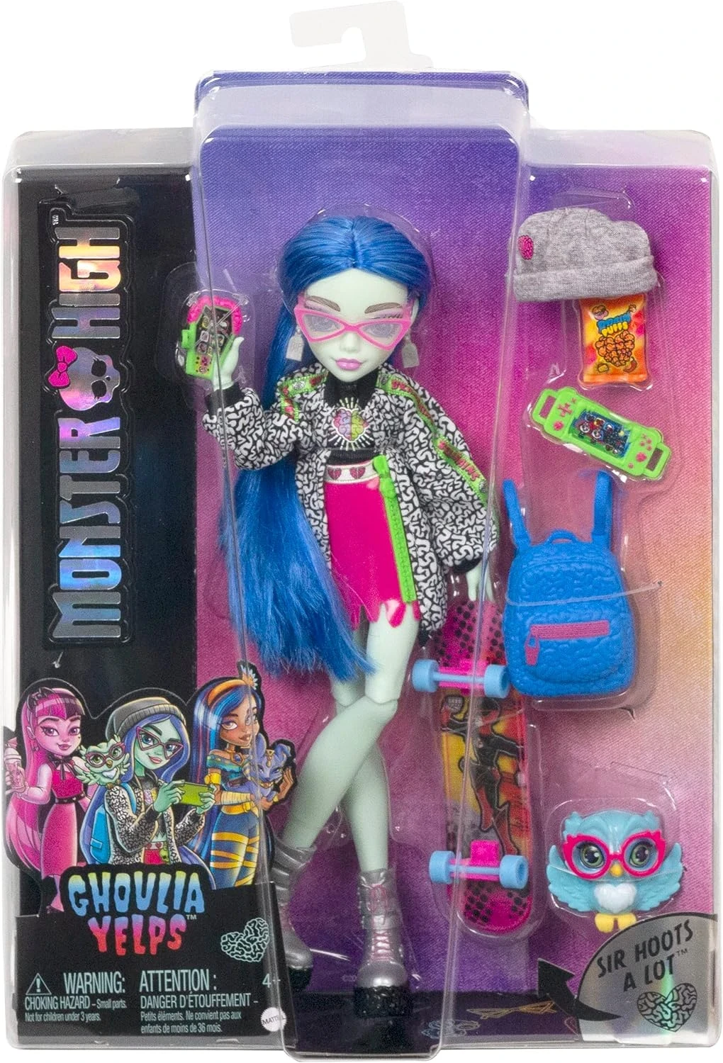  MONSTER HIGH GHOULIA YELPS