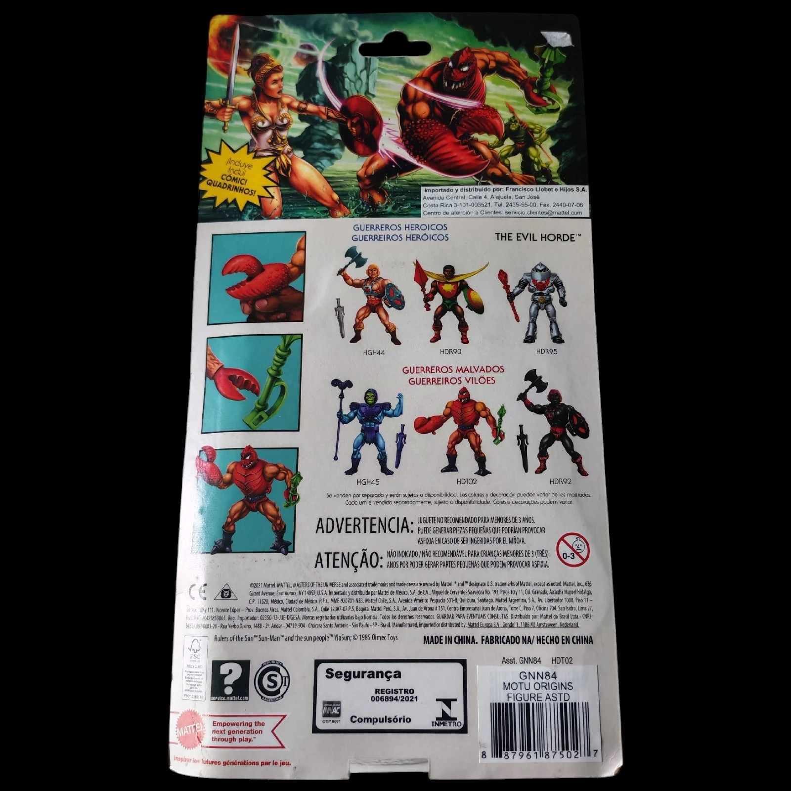 ° MOTU Clawfull Nuevo  2