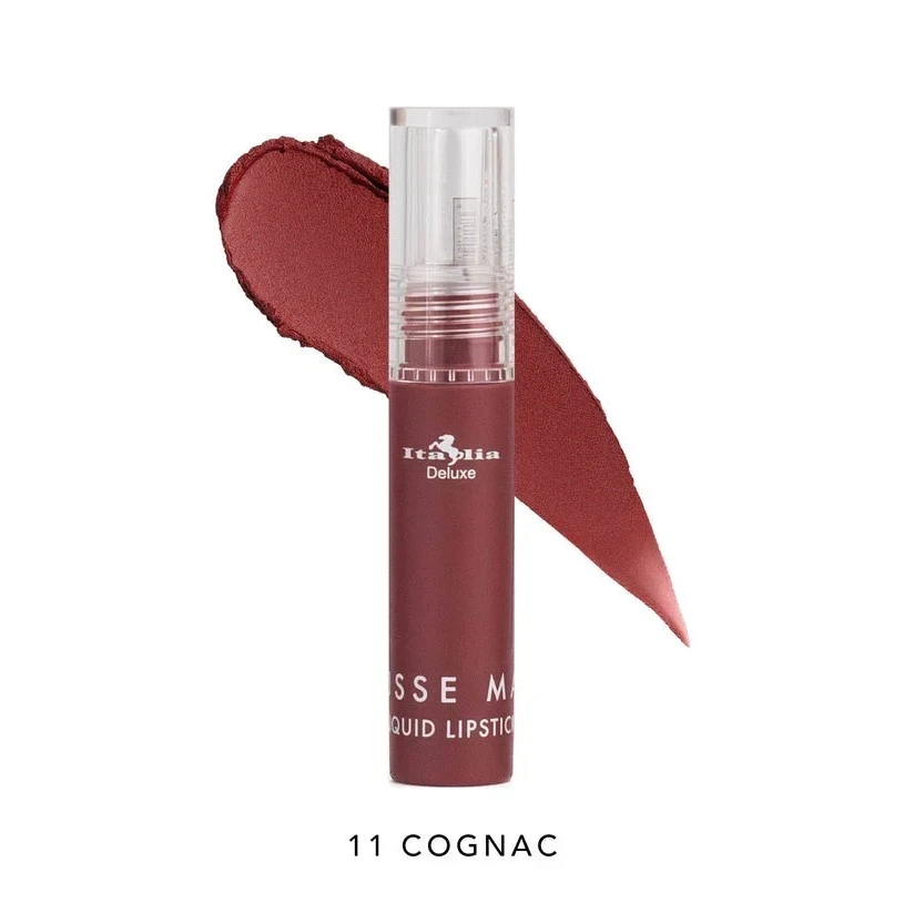 Labial Mousse Matte Liquid Lipstick tono 11 cognac ☺️💖 3