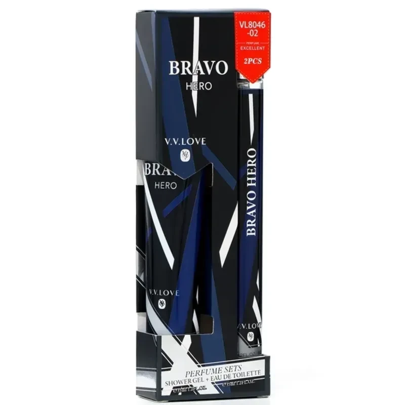 Perfume y Gel de Baño Bravo Hero 35ml 