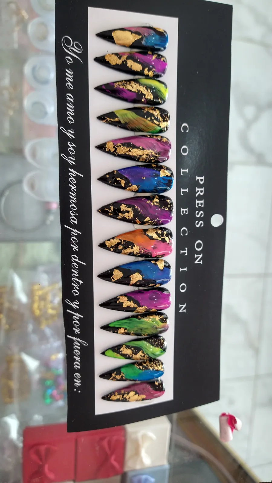 Uñas express colores