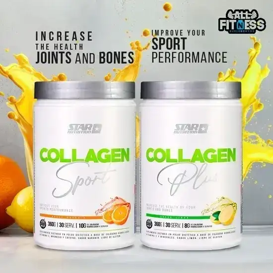 Colágeno Sport y Plus x 360gr STAR