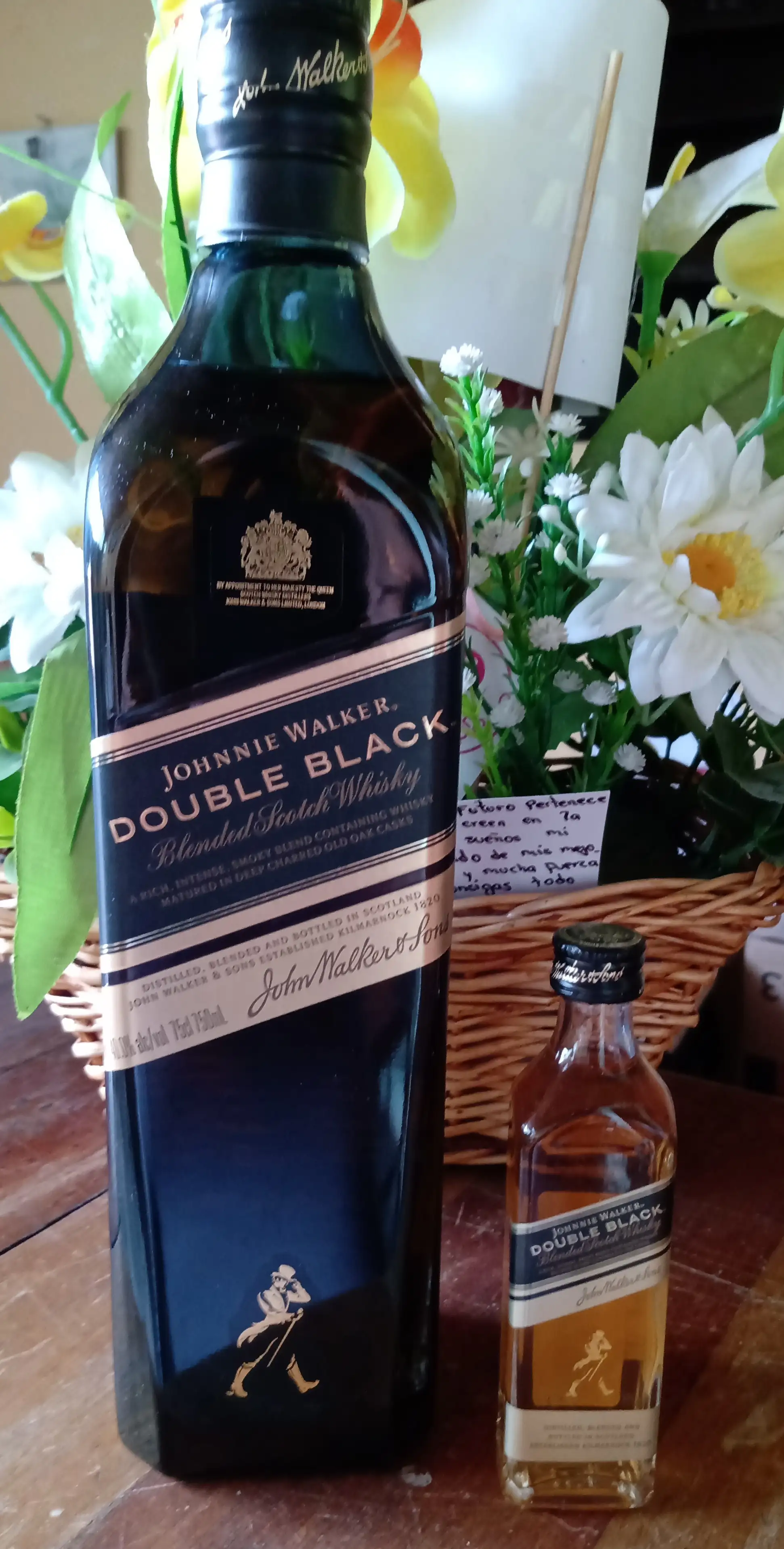 Whisky JOHNNIE WALKER Double Black Botella 750ml