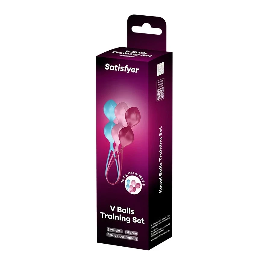 Satisfyer V Balls, 79 + 114 + 150 Grams, 3 Pieza 2