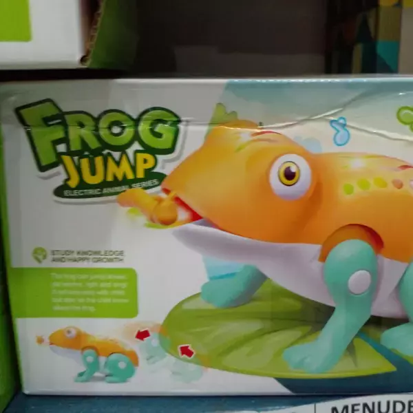 Froggy caza moscas