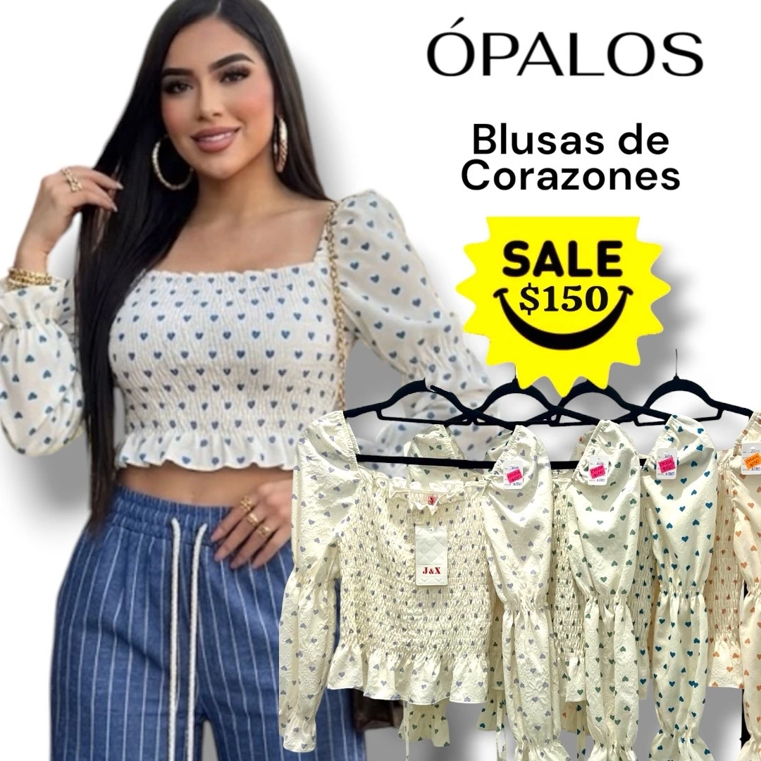 Blusa Corazones
