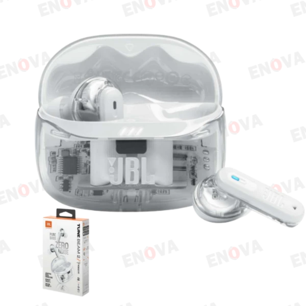 Audífonos Inalámbricos JBL Tune Beam 2 Ghost Con Cancelación
