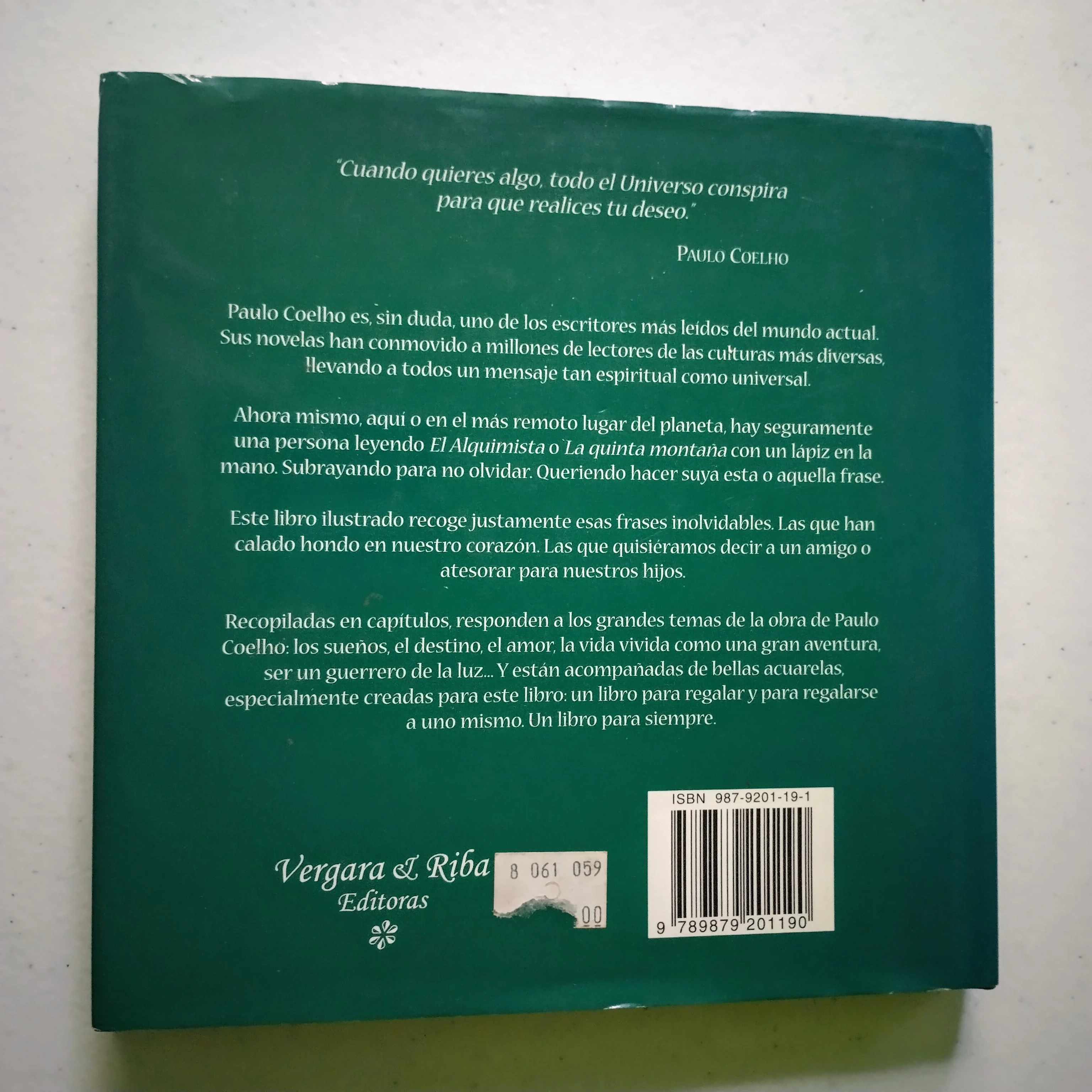 Palabras esenciales, Paulo Coelho, usado 2