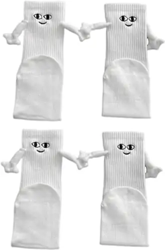 Calcetines kawai con manitas de iman 4
