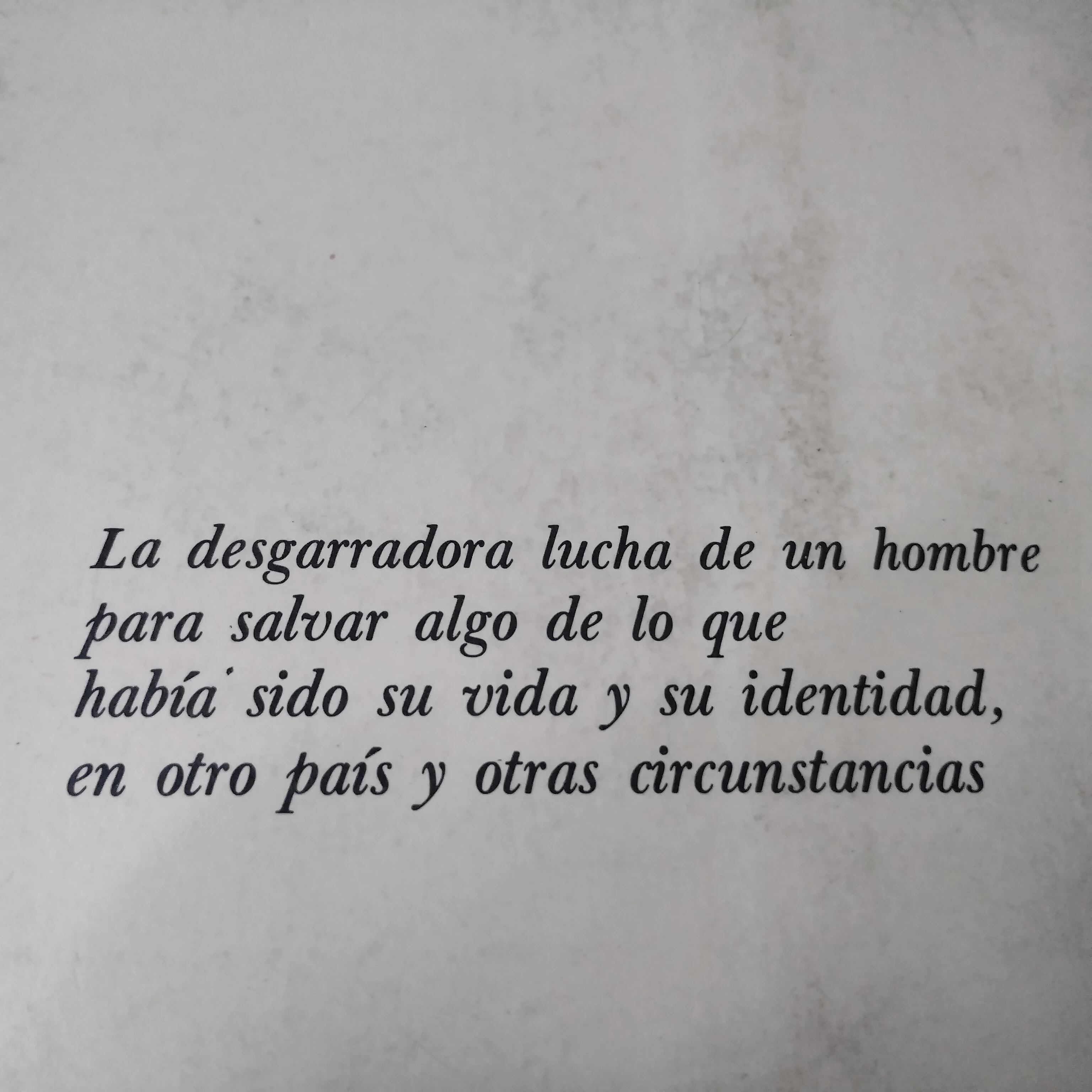 El desertor , Donald Seaman usado 2