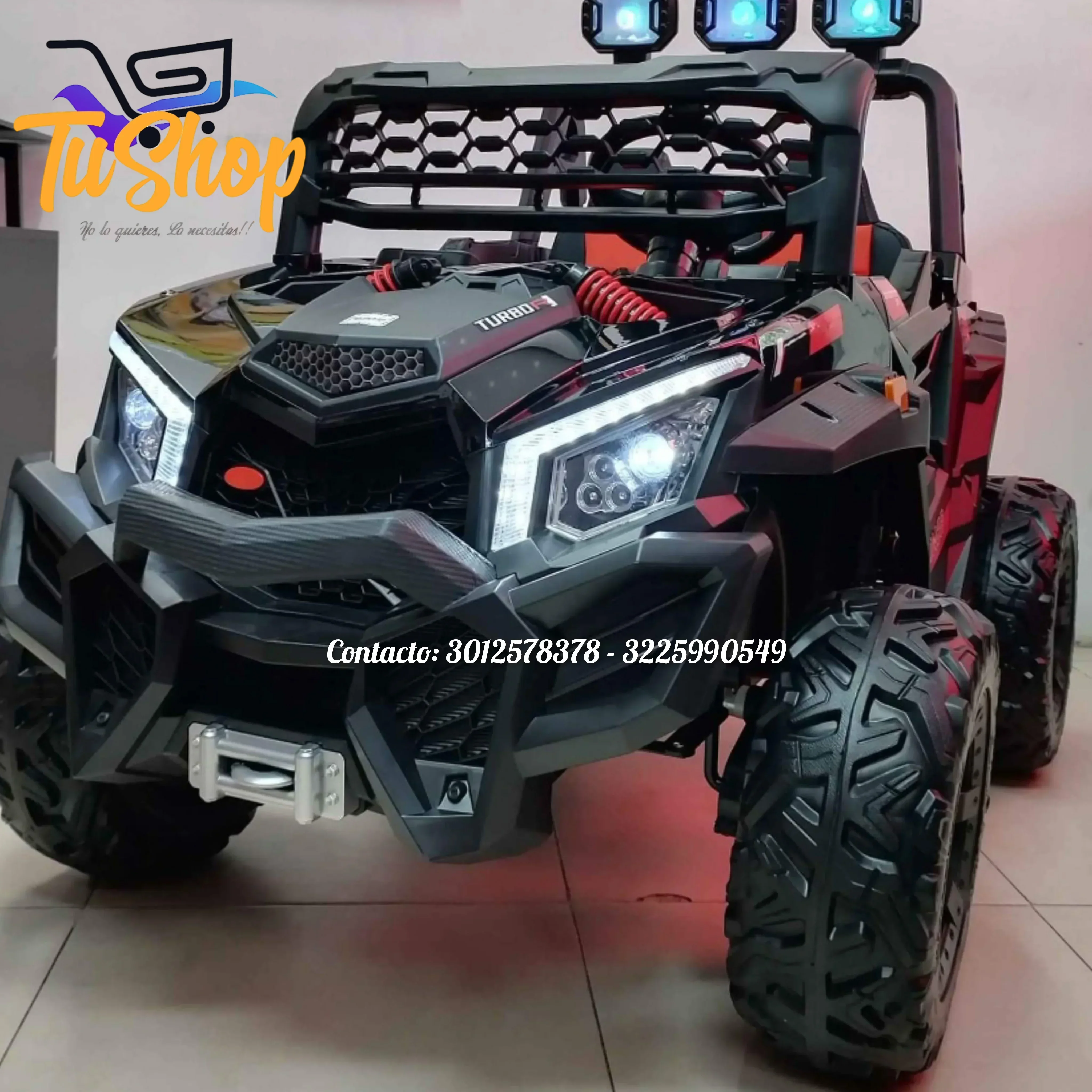 Jeep 4x4 Todo Terreno 1 a 8 años Eléctrica Gigante  9