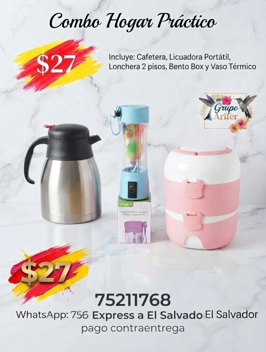 Combo Hogar práctico 