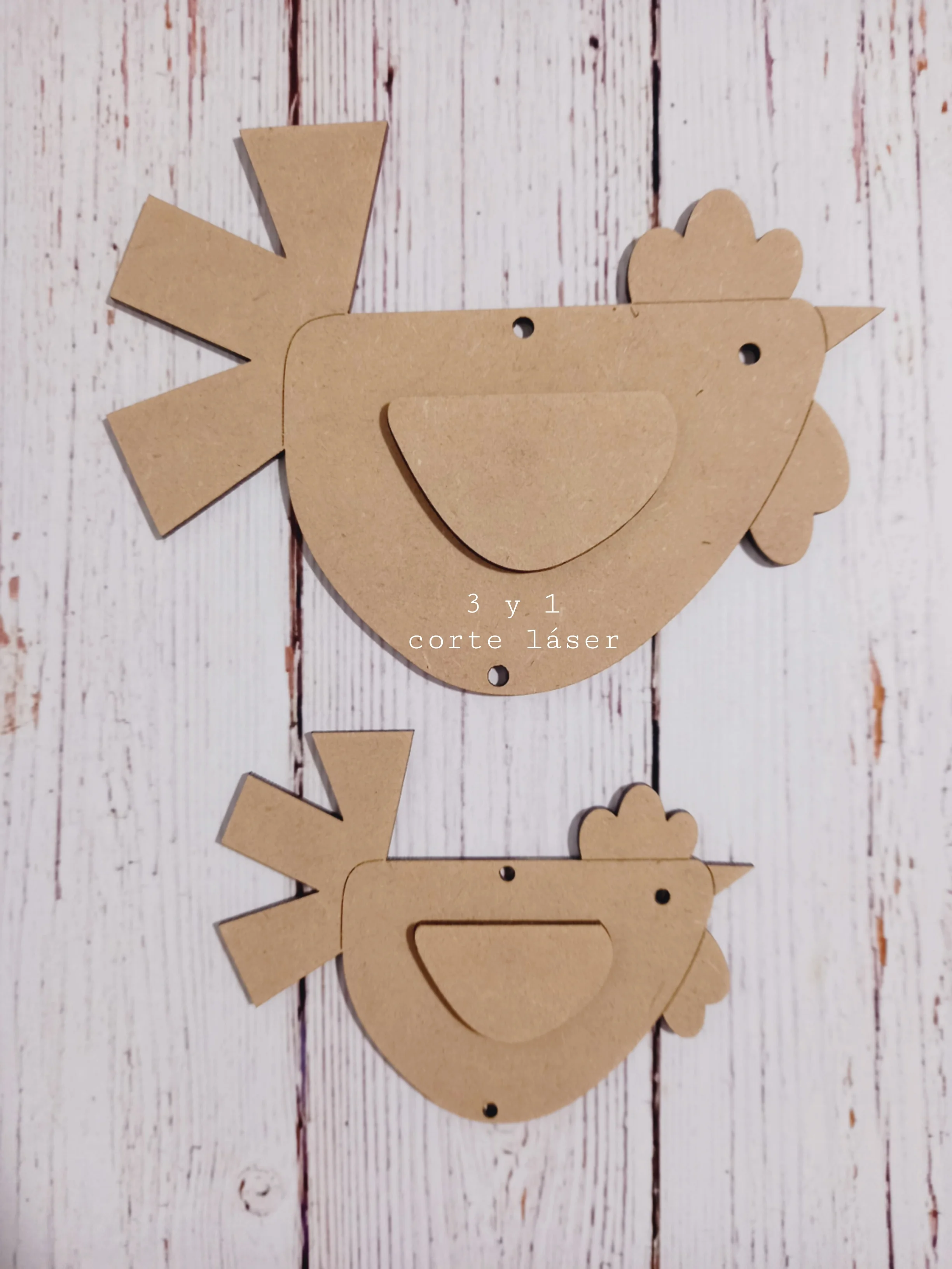 GALLINITA COUNTRY PARA COLGAR