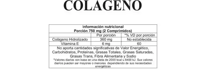 Colágeno vitatech  2