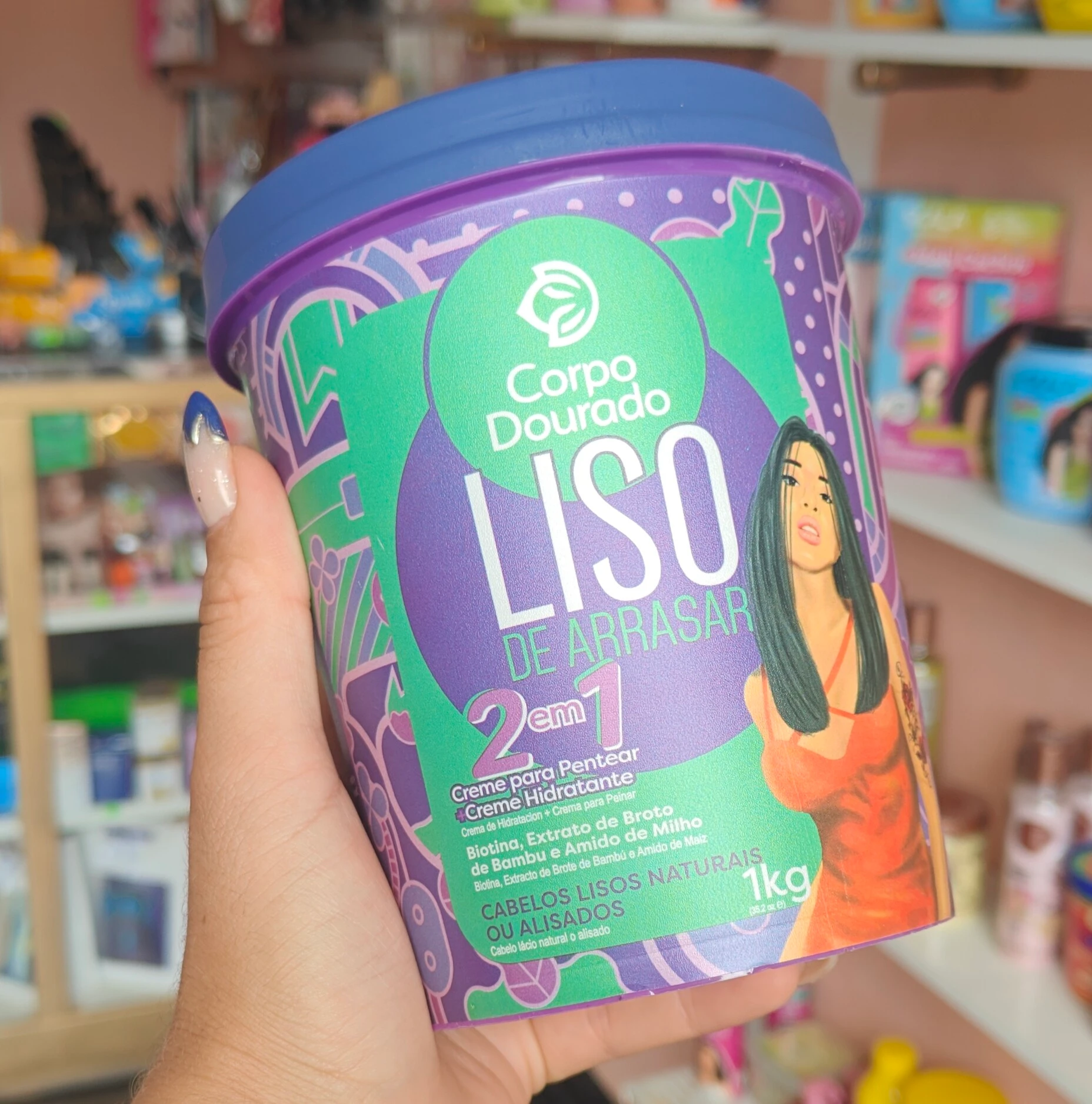 Crema 2 en 1 Liso Corpo Dorado 
