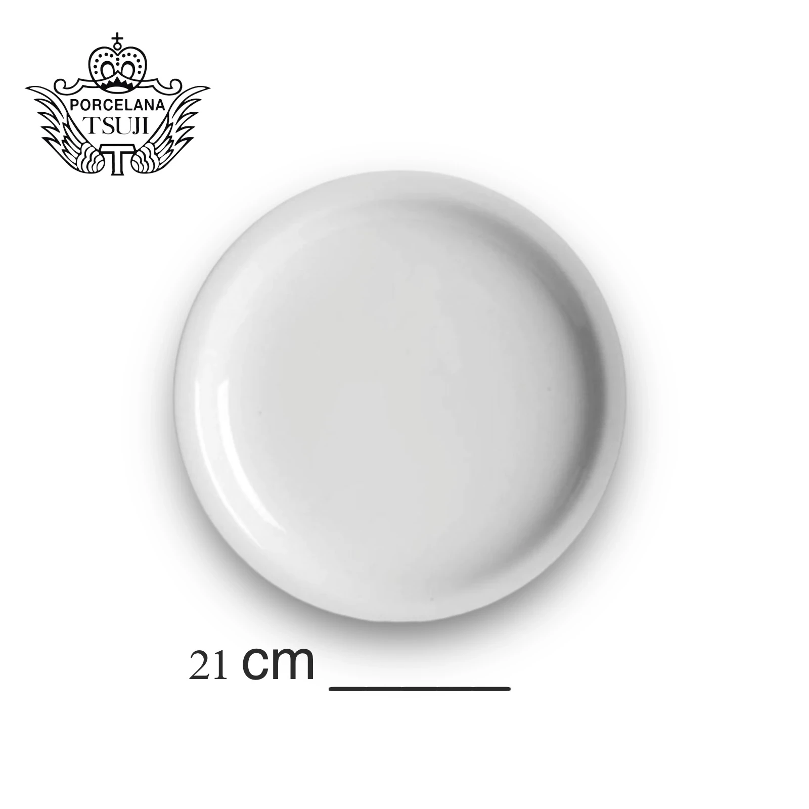 Plato entrada porcelana tsuji 21 cm linea 450